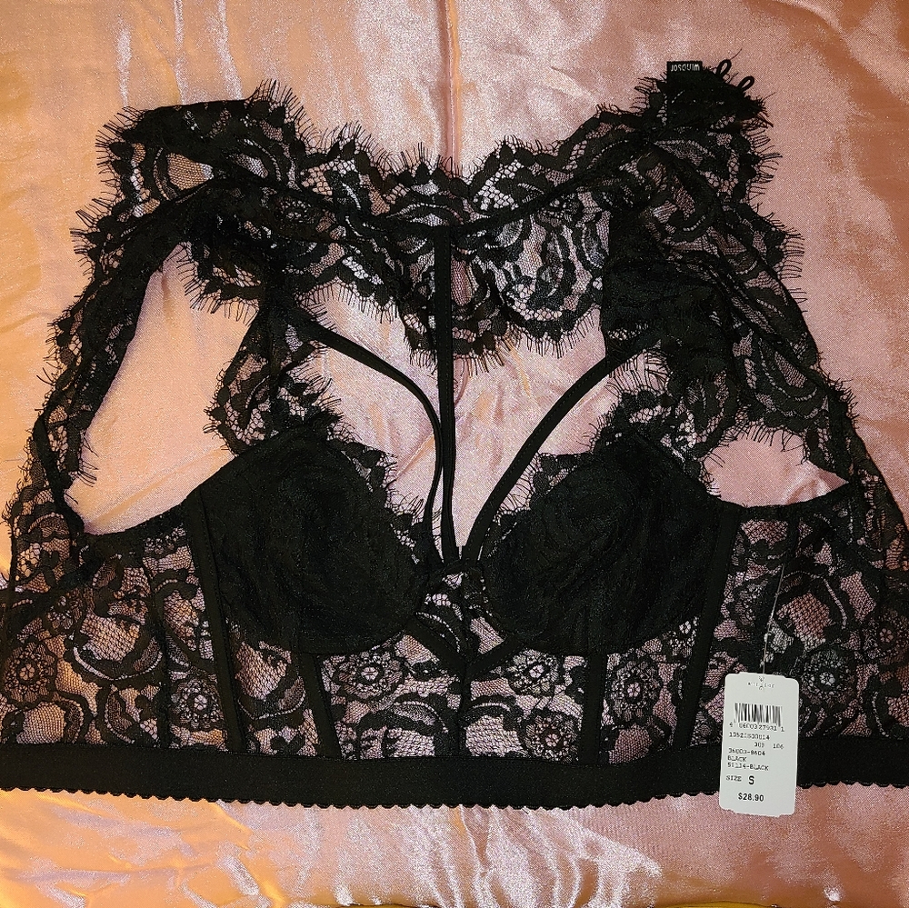Sexy Lace Black Bralette!